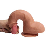 Shequ Dildo Series Ercules Curve Natural Doku 22 cm Realistik Penis