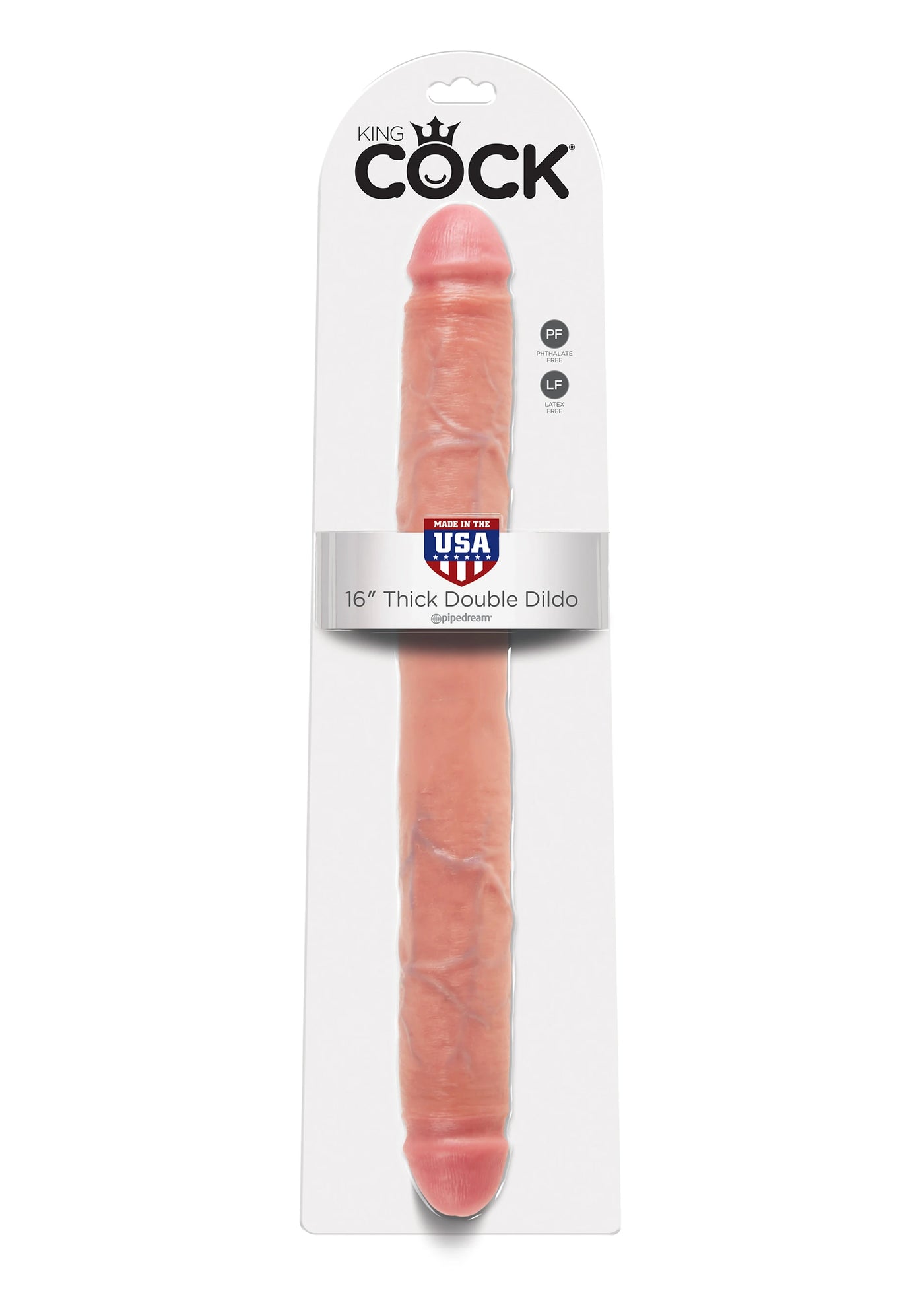 Pipedream King Cock 44 cm Çift Taraflı Realistik Penis