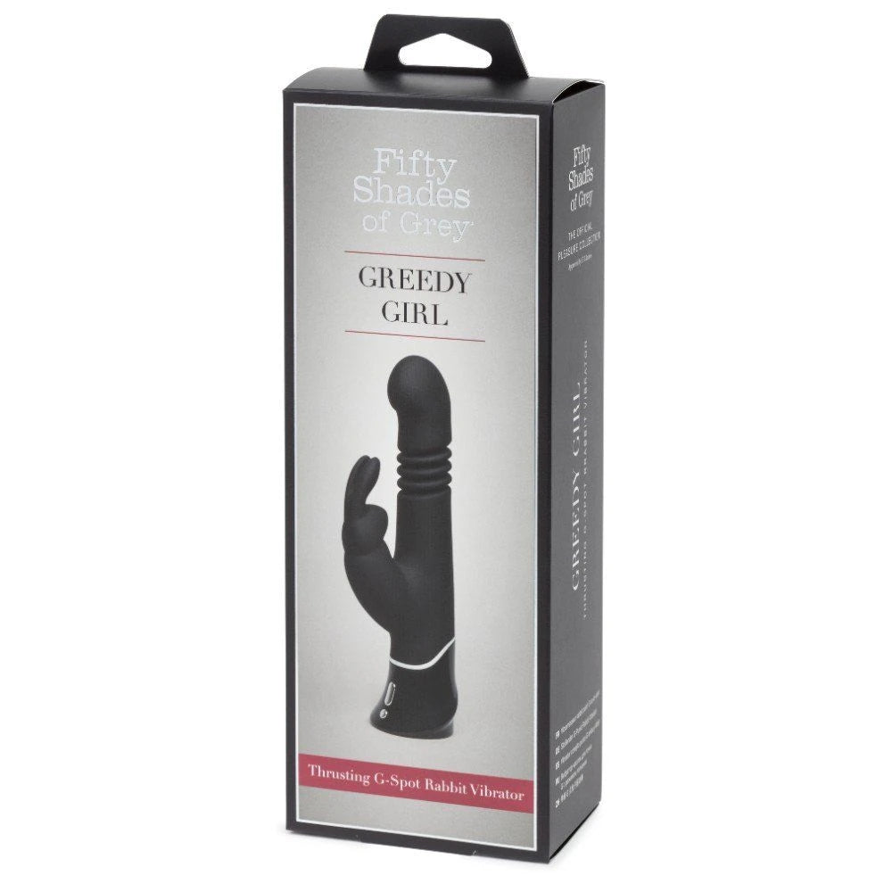 Fifty Shades of Grey Greedy Girl Grinin Elli Tonu Serisi Hareketli G-Spot Tavşan Vibratör