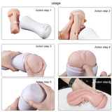 Shequ Vibrating Pussy Happy Sport Cup Titreşimli Vajina SQ-MA70005