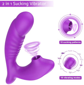 Erox Emiş Güçlü ve G-Stimulant 10 Mod Vibrator