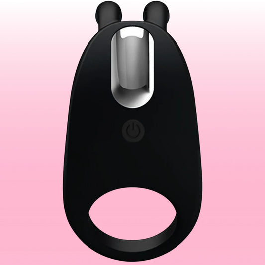 Pretty Love Rabbit Vibrator Cock Ring Titreşimli Penis Halkası BI-210152