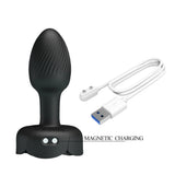 Pretty Love Olman Titreşimli ve Led Işıklı Anal Plug BI-040184
