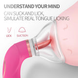 Erox The Vibe Sucker Licker G-Spot Çift Yönlü G-Spot Dil Vibratör