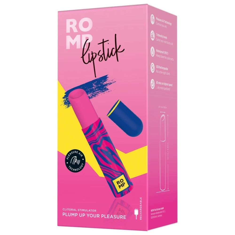 Romp Lipstick Emiş Güçlü Mini Ruj Vibratör
