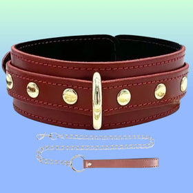 Erox Fetish Fantasy Series Collar Fetiş Boyun Tasması-Kırmızı