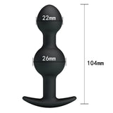 Pretty Love Silicone Anal Balls Medium Anal Plug