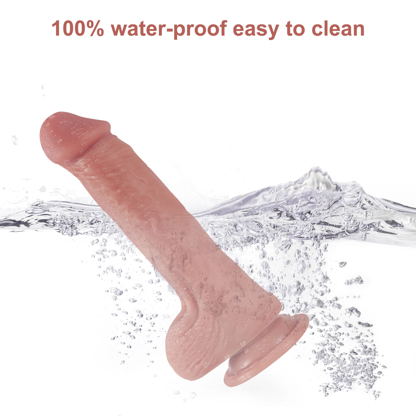 Shequ Dildo Series Jack 20 Cm Realistik Penis