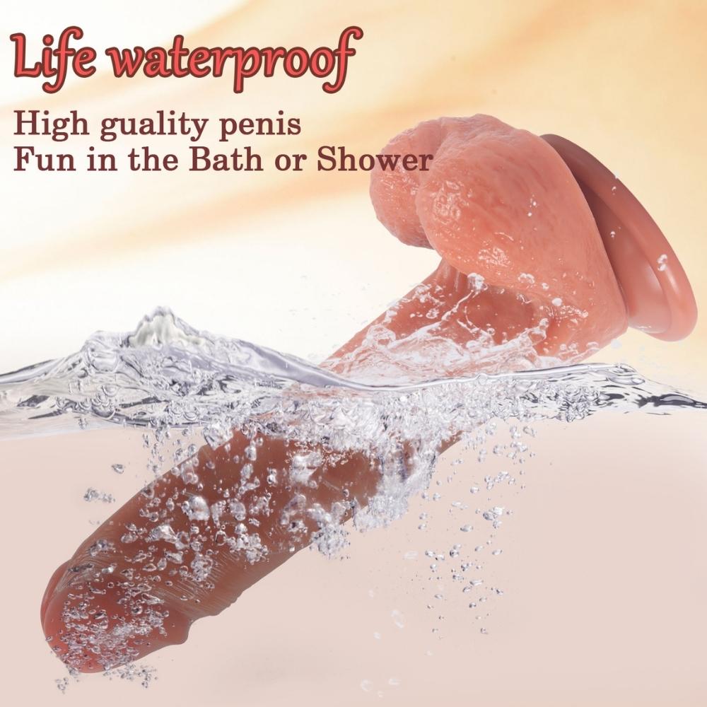 Shequ Harriet 20.5 Cm İleri Geri Hareketli Kemerli Realistik Penis