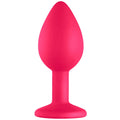 Erox The Anal Fantasy Pink Silicone Butt Silikon Anal Plug-Medium