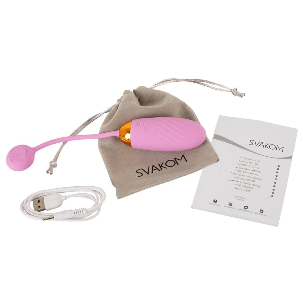 Svakom Ella Neo Telefon Kontrollü Mini Vibratör-Pink