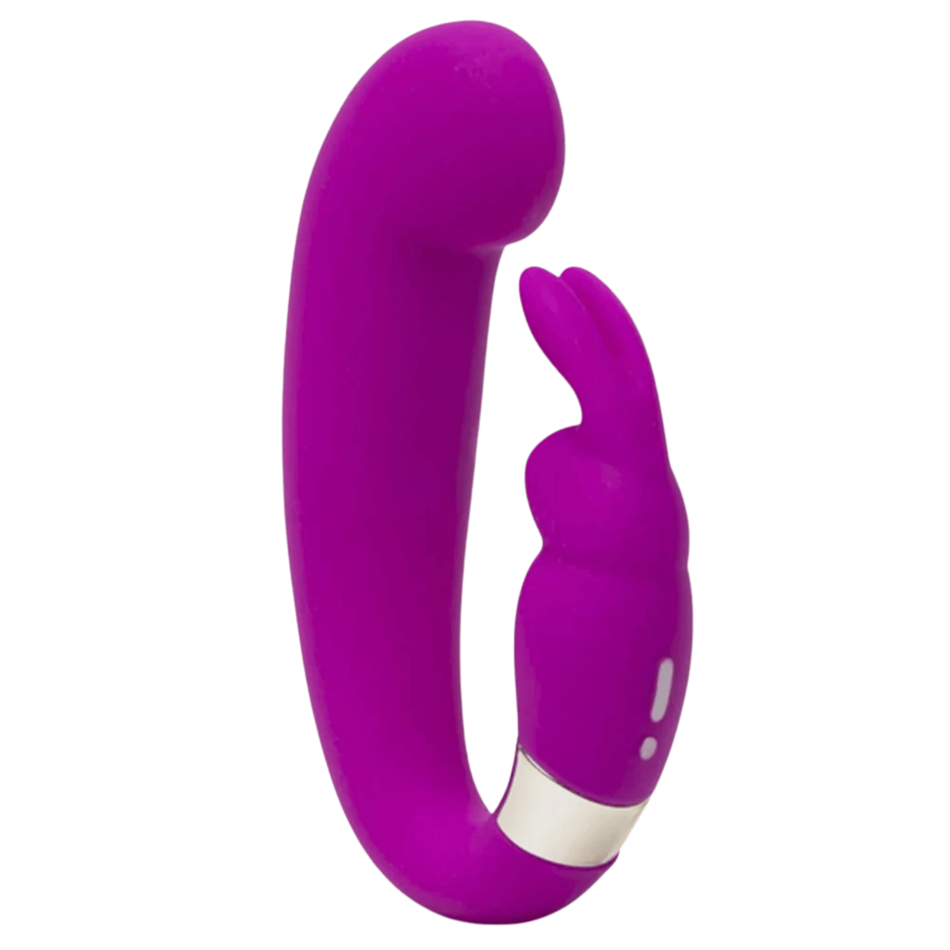 Happy Rabbit Mini G-Spot Clitoral Curve Vibrator Purple