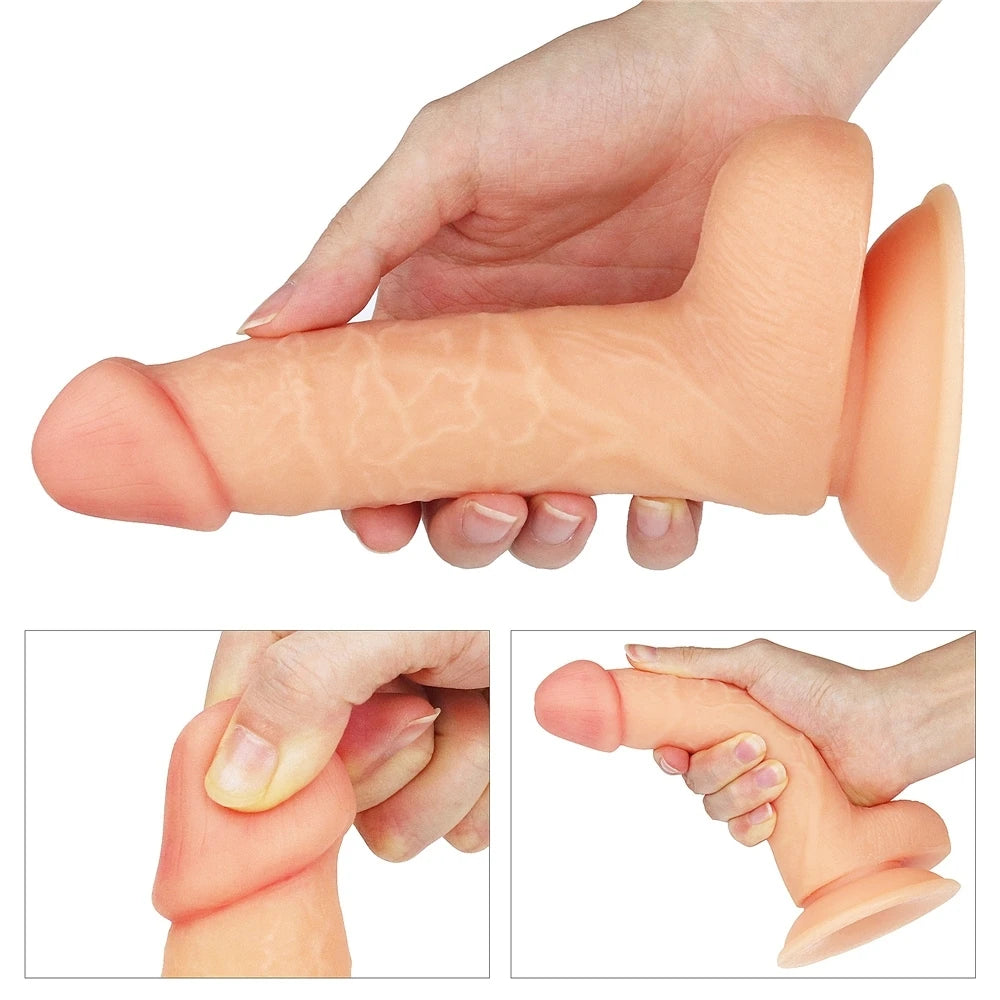 Lovetoy The Ultra Soft Dude 18 Cm Realistik Penis LV1087