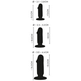Anos Butt Plug Training Kit Anal Alıştırıcı Set