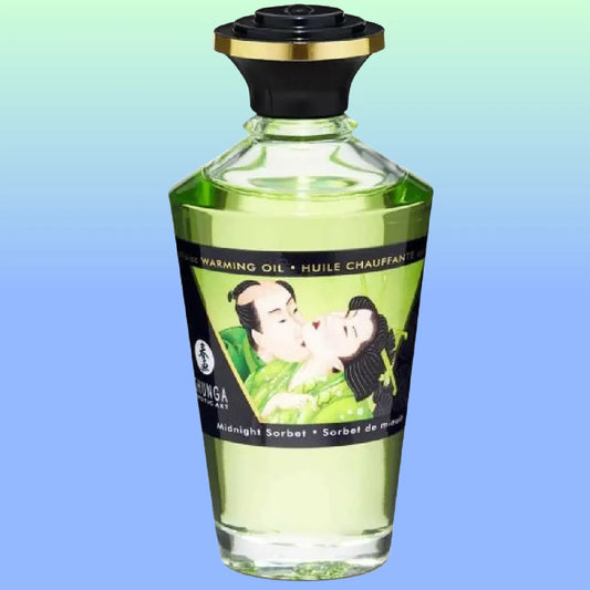 Shunga Aphrodisiac Warming Oil Sorbet Aromalı Isıtmalı Masaj Yağı 100 Ml.