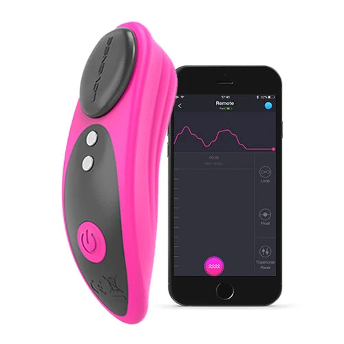 Lovense Ferri Bluetooth Uygulama Kontrollü Manyetik Külot Vibratör