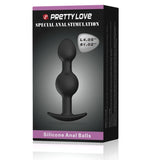 Pretty Love Silicone Anal Balls Medium Anal Plug