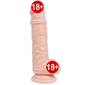 Dildo Series 19 Cm Halka Detaylı Realistik Penis