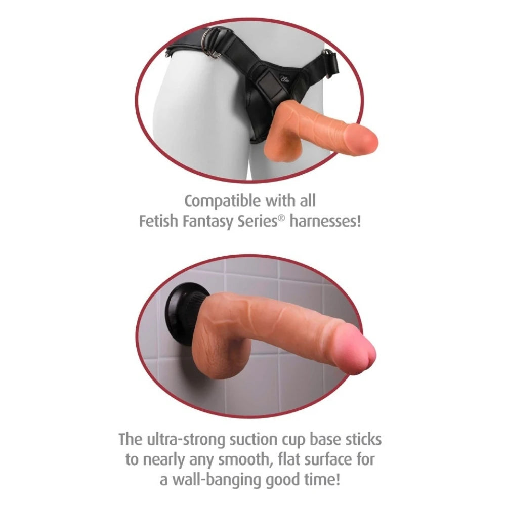 Pipedream Real Feel Deluxe No:11 27 Cm Titreşimli Realistik Penis
