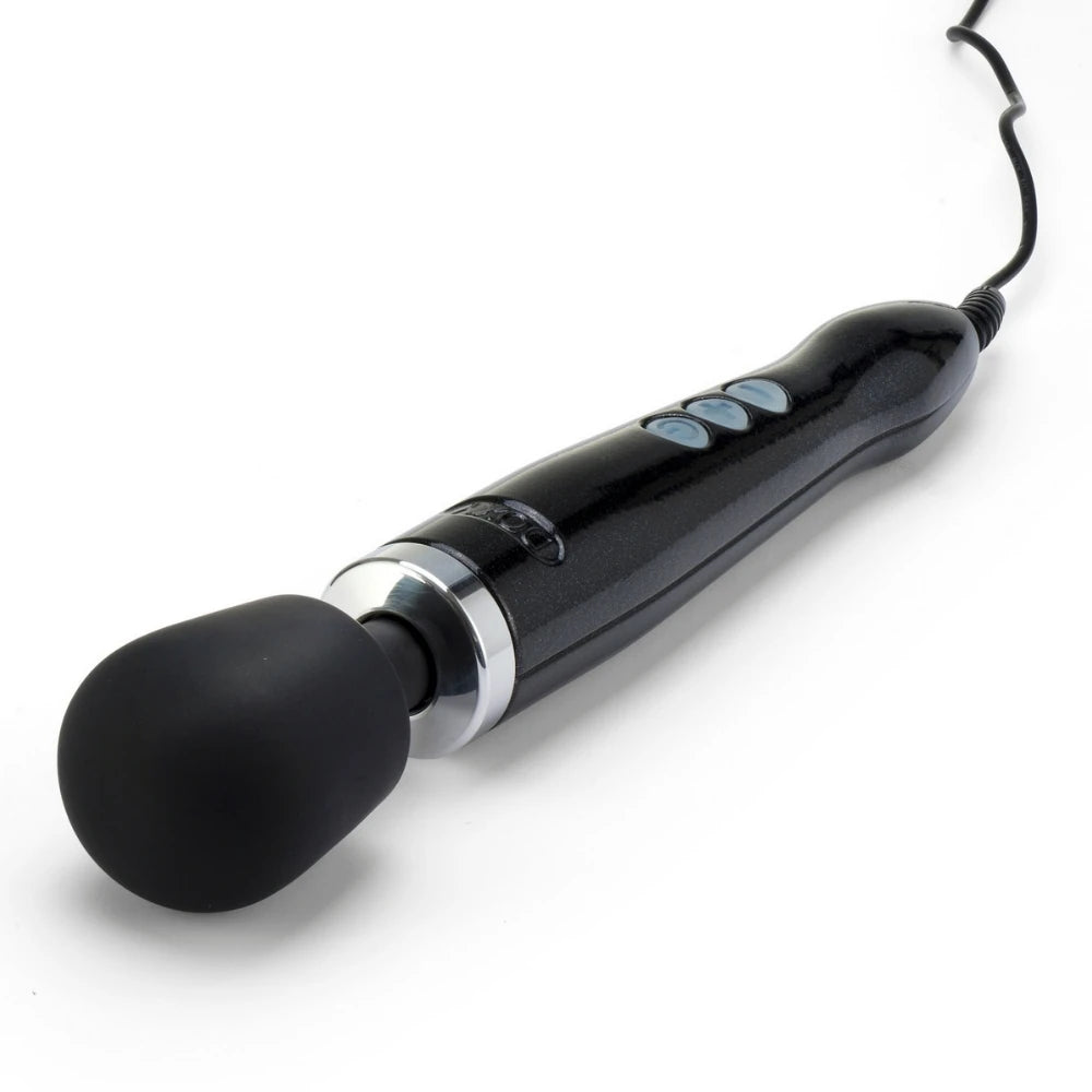 Doxy Die Cast Metal Wand Massager Masaj Aleti - Black