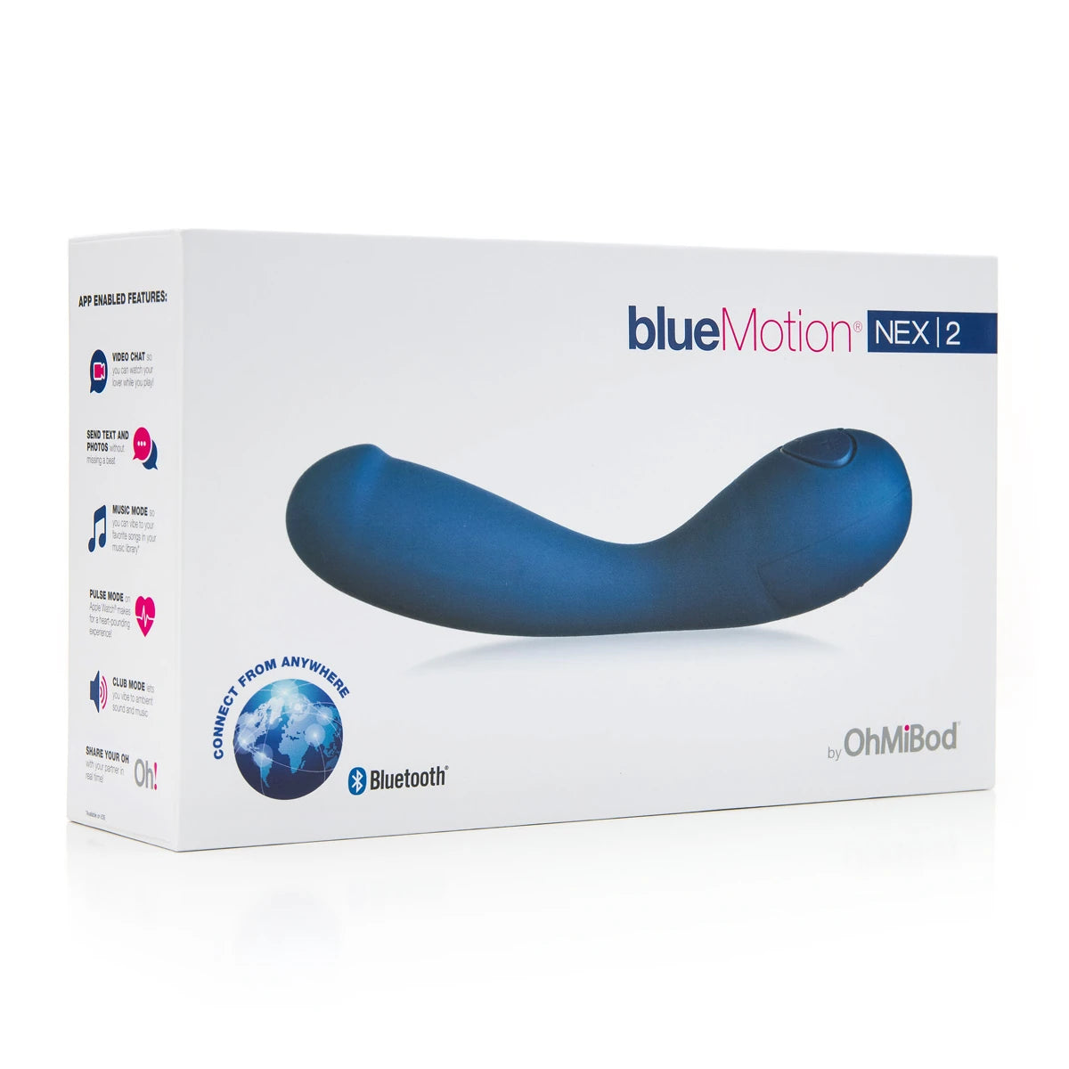 Ohmibod Bluemotion Nex 2 Telefon Kontrollü Vibrator