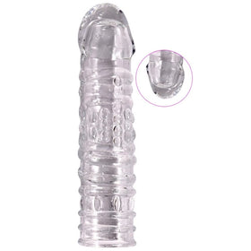 Shequ Noel Silikon Şeffaf Penis Kılıfı