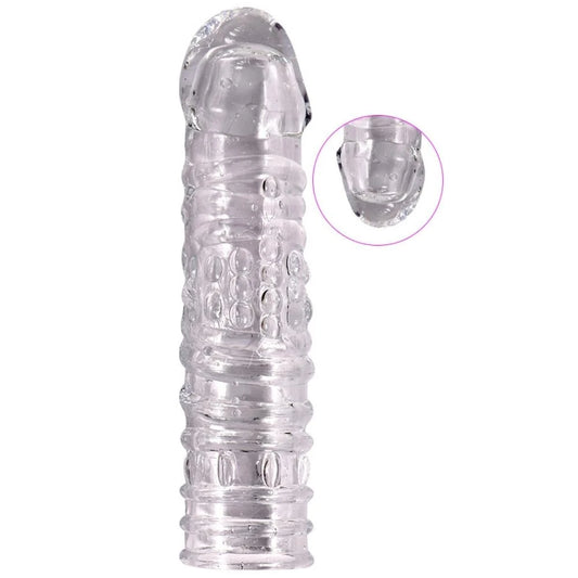 Shequ Noel Silikon Şeffaf Penis Kılıfı