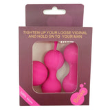 Erox Kegel Balls Exercisers Metal Ağırlıklı Kegel Egzersiz Topu Set-Pink