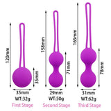Erox Kegel Benwa Metal Jiggle Balls Kegel Top-Black