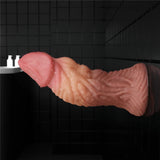 Lovetoy Dual Layered Platinum Silicone 18 Cm Monster Realistik Dildo
