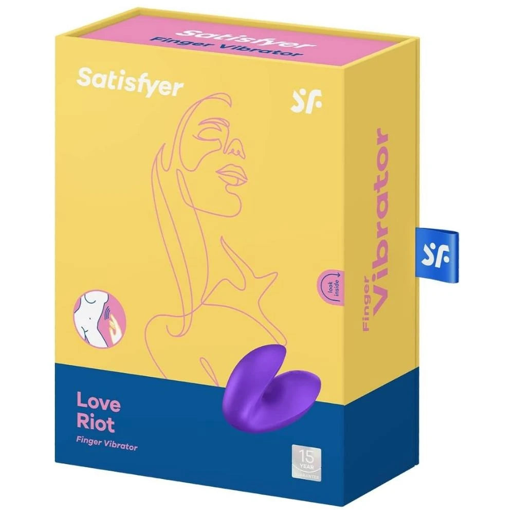 Satisfyer Love Riot Finger Vibe Parmak Vibratör