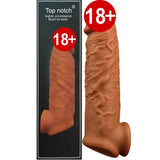 Erox Testis Destekli Yumuşak Penis Kılıfı