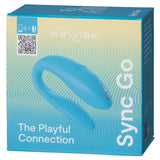 We-Vibe Sync Go App-Controlled Couple Vibrator - Aqua
