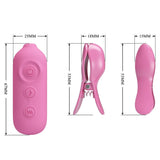 Pretty Love Romantic Wave II Titreşimli Elektro Şoklu Göğüs Ucu Vibratörü