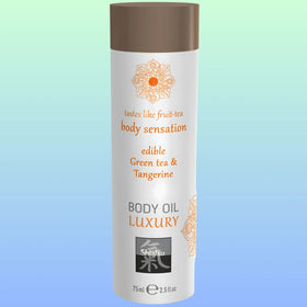 Hot Luxury Edible Body Oil 75 Ml. Apricot Yenilebilir Masaj Yağı
