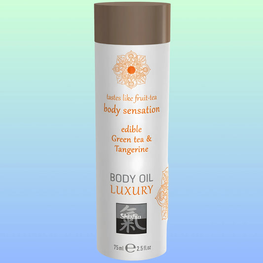 Hot Luxury Edible Body Oil 75 Ml. Apricot Yenilebilir Masaj Yağı