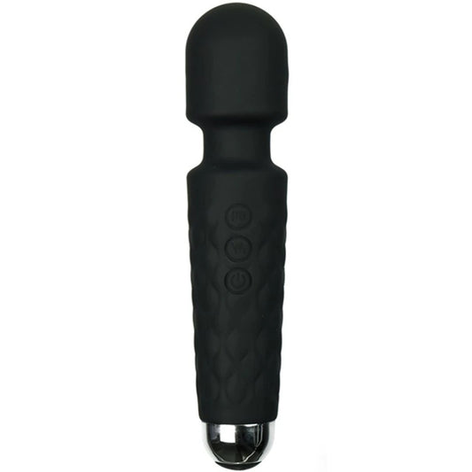 Erox Massage Vibes Black Ultra Güçlü 20 Mod Usb Şarjlı Masaj Vibratör