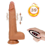 Marcelo Natural Dildo Aktif Isıtmalı 22 Cm İleri Geri Hareketli Realistik Penis