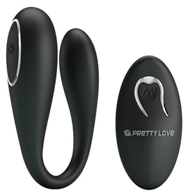 Pretty Love Algernon 12 Modlu Partner Vibratör-Black