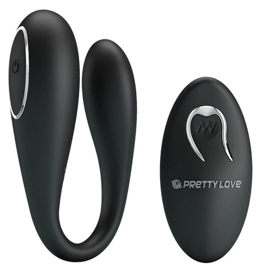 Pretty Love Algernon 12 Modlu Partner Vibratör-Black