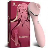 KissToy Polly Air Pulse Warming Vibe Red Püskürtmeli Isıtmalı Vibratör