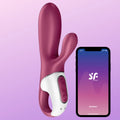 Satisfyer Hot Bunny Telefon Kontrollü Isıtmalı Rabbit Vibratör