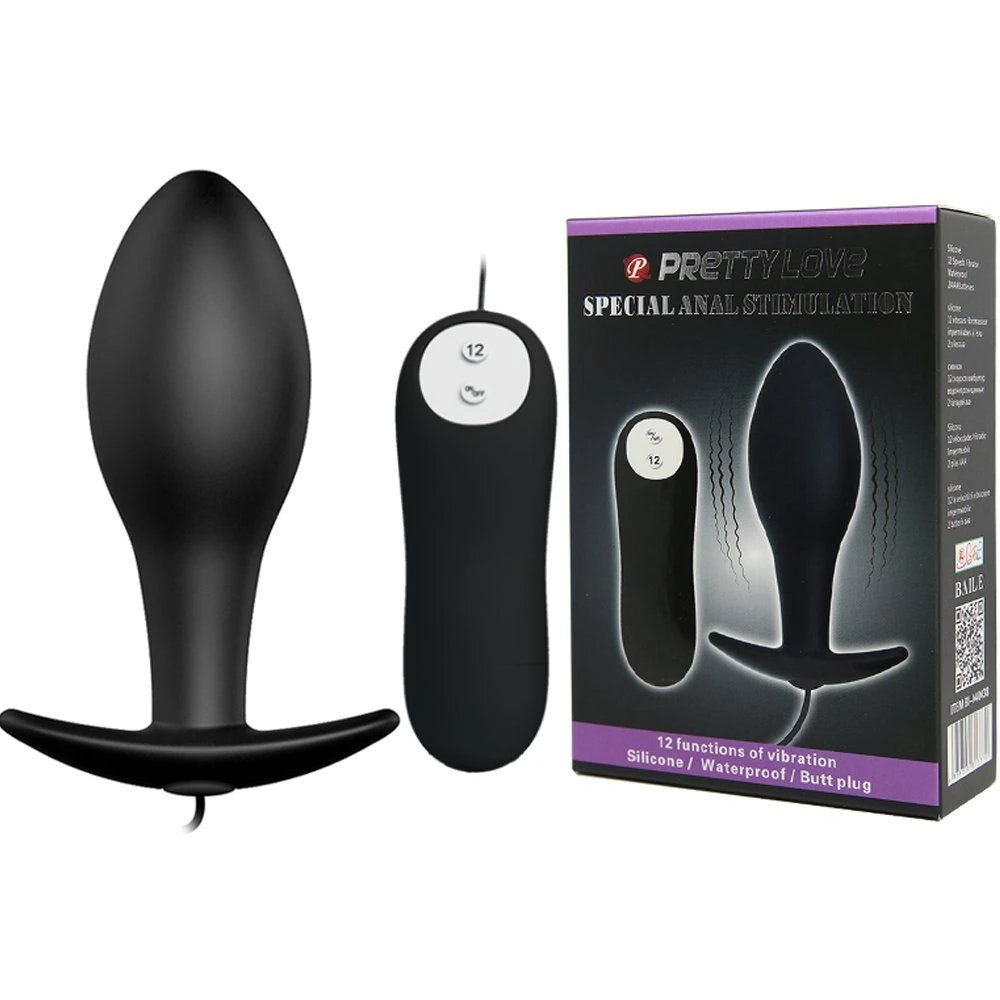 Pretty Love Special Anal Stimulation 12 Modlu Titreşimli Butt Plug