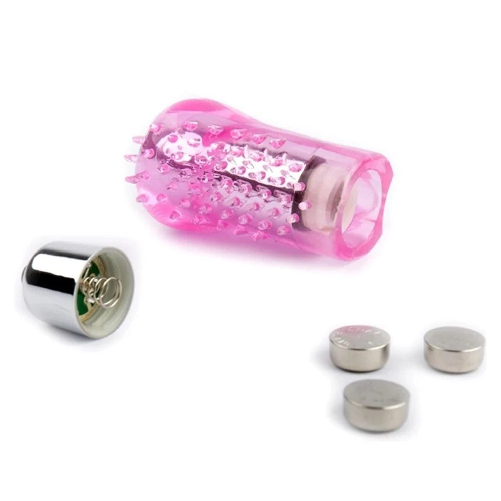 Erox Finger Vibe Silicone Tırtıklı Parmak Vibratör