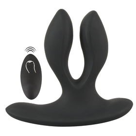 XouXou Vibrating Expander Butt Plug Uzaktan Kumandalı Anal Plug Vibratör