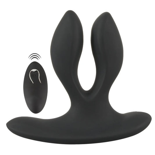XouXou Vibrating Expander Butt Plug Uzaktan Kumandalı Anal Plug Vibratör
