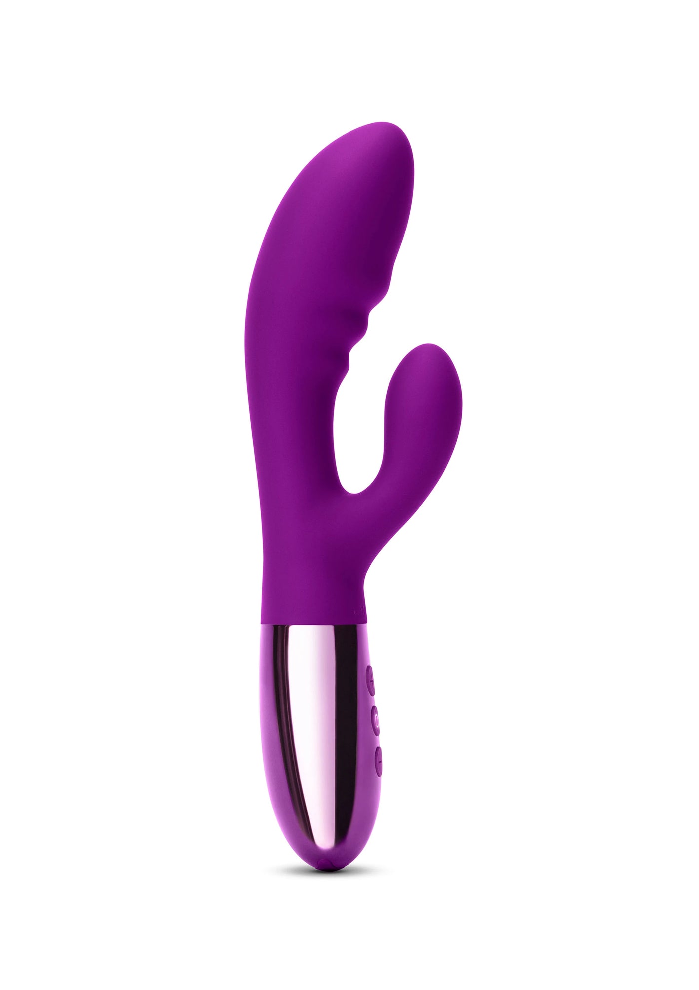 Le Wand Blend Rechargeable Şarjlı Tavşan Vibratör-Purple