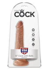 Pipedream King Cock With Balls Melez Realistik Dildo 15.2 cm