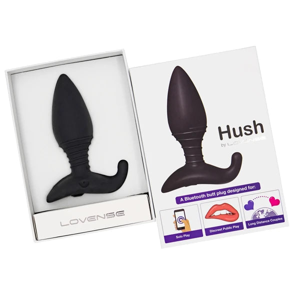 Lovense Hush 38 mm Akıllı Telefon ve Tablet Uyumlu Anal Plug