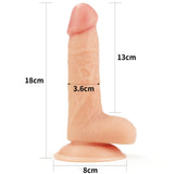 Lovetoy The Ultra Soft Dude 18 Cm Realistik Penis LV1087